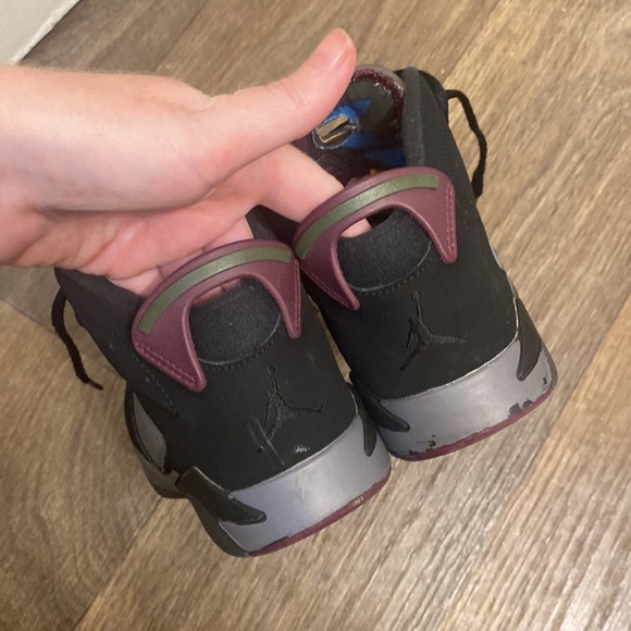 Nike Air Jordan 6 retro mid Size 2y  (PS) Bordeaux - Picture 4 of 7